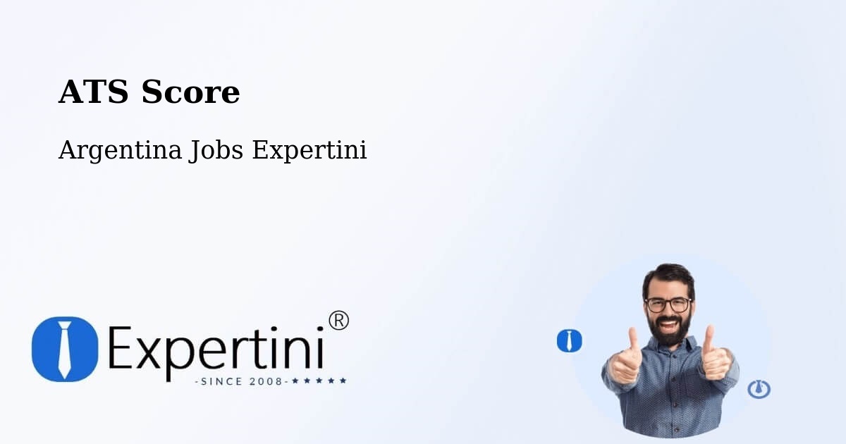 Resume ATS Score & Job Description Match Tool – La Paz - Argentina Jobs Expertini