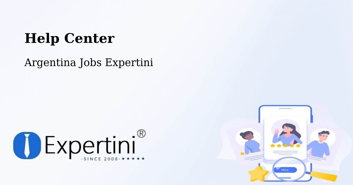 Help Center – La Paz - Argentina Jobs Expertini